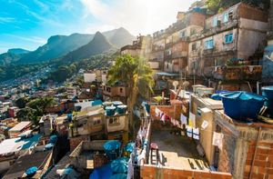 Entardecer na Rocinha