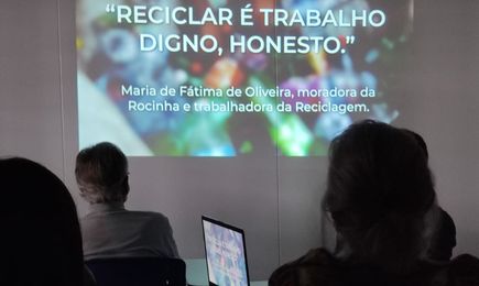 Lançamento do projeto Rocinha + Sustentável